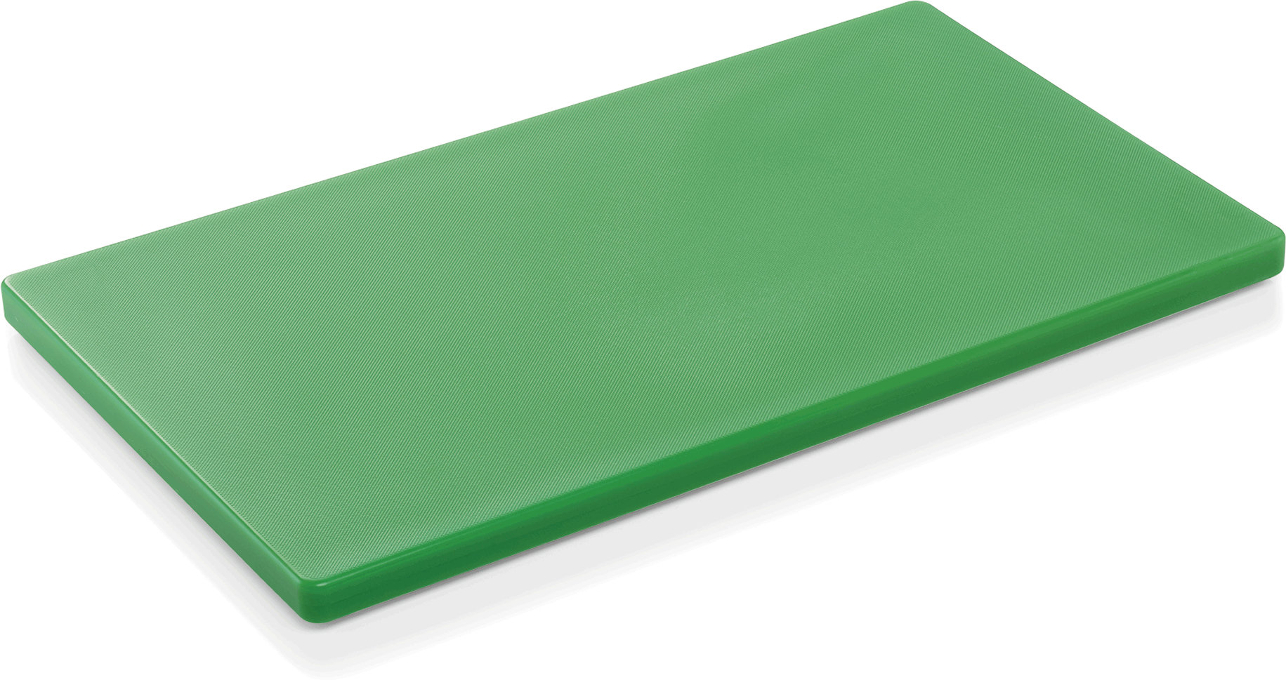 Schneidbrett HACCP, 50 x 30 x 2 cm, grün, Polyethylen