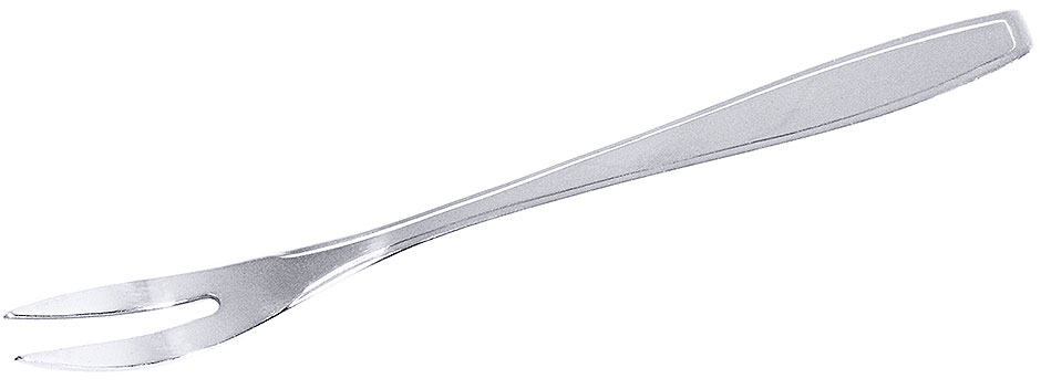 Schneckengabel hochglänzend - Zinkenlänge 3,0 cm - Länge 14,0 cm