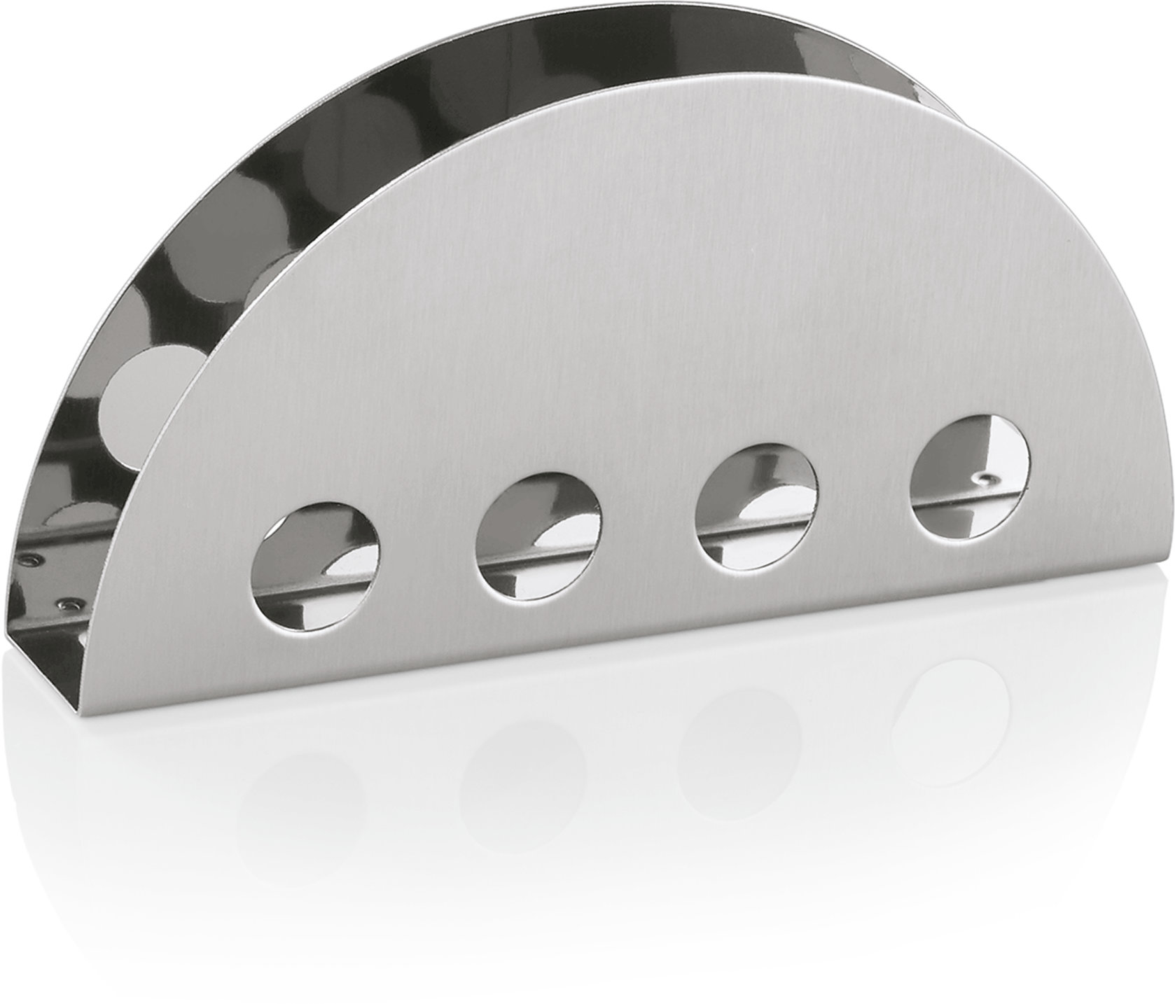 Serviettenhalter, 14,0 x 3,0 x 7,0 cm aus Edelstahl Serviettenhalter, 14,0 x 3,0 x 7,0 cm aus Edelstahl