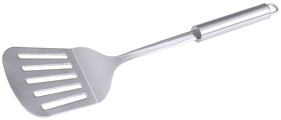 Pfannenwender perf, - Spatel 8,5 x 8,0 cm - Länge 33,0 cm - Serie POLARIS