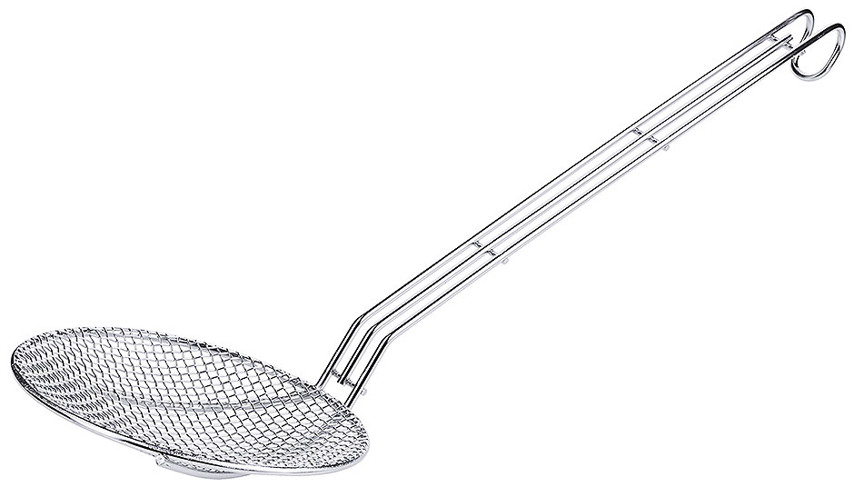 Fritierlöffel - Backlöffel Ø 18,0 cm - Stiellänge 41,0 cm