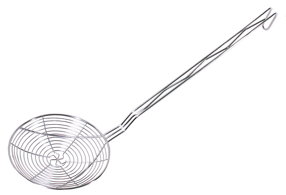 Fritierschaufel rund Ø Schaufel 15,0 cm Stiellänge 47,0 cm