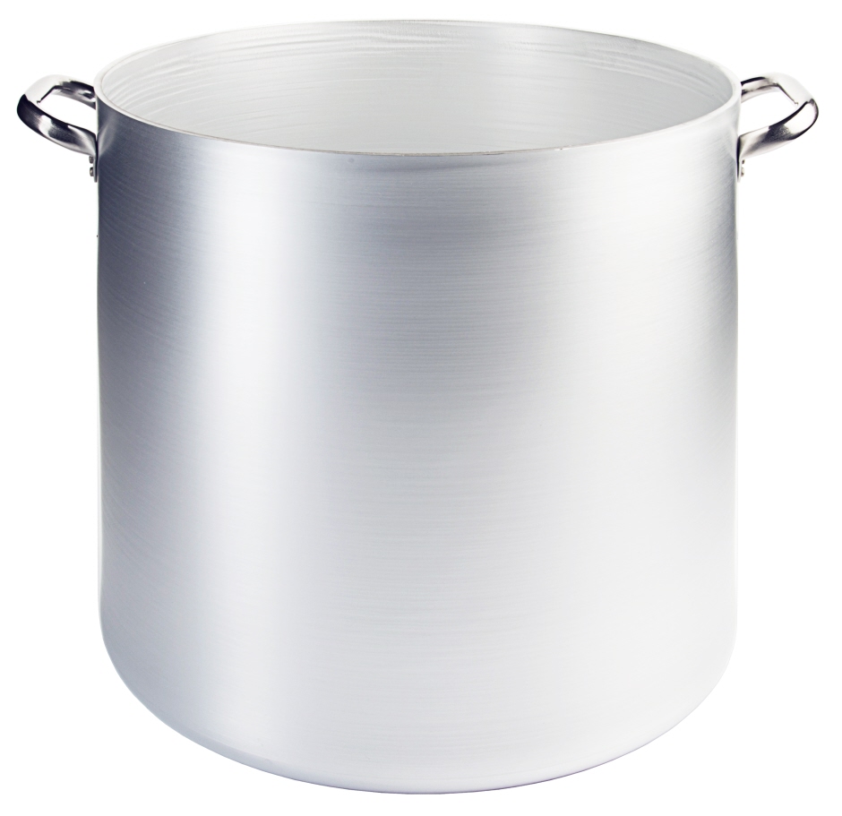 Bouillonkessel Aluminium - Ø 45,0 cm - Höhe 45,0 cm - Volumen 65,0 Liter